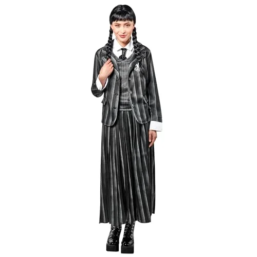 Wednesday Addams Nevermore Uniform Costume (Kids)