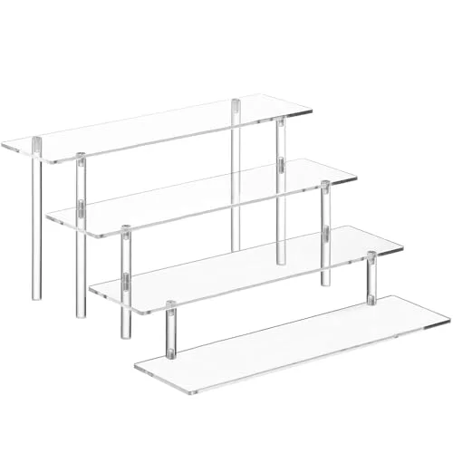 HENABLE 4-Tier Acrylic Perfume Organizer