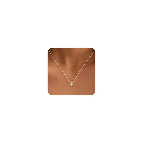 Dainty Birthstone Gold Necklace