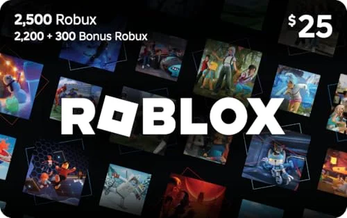 Roblox Gift Card (2,500 Robux)