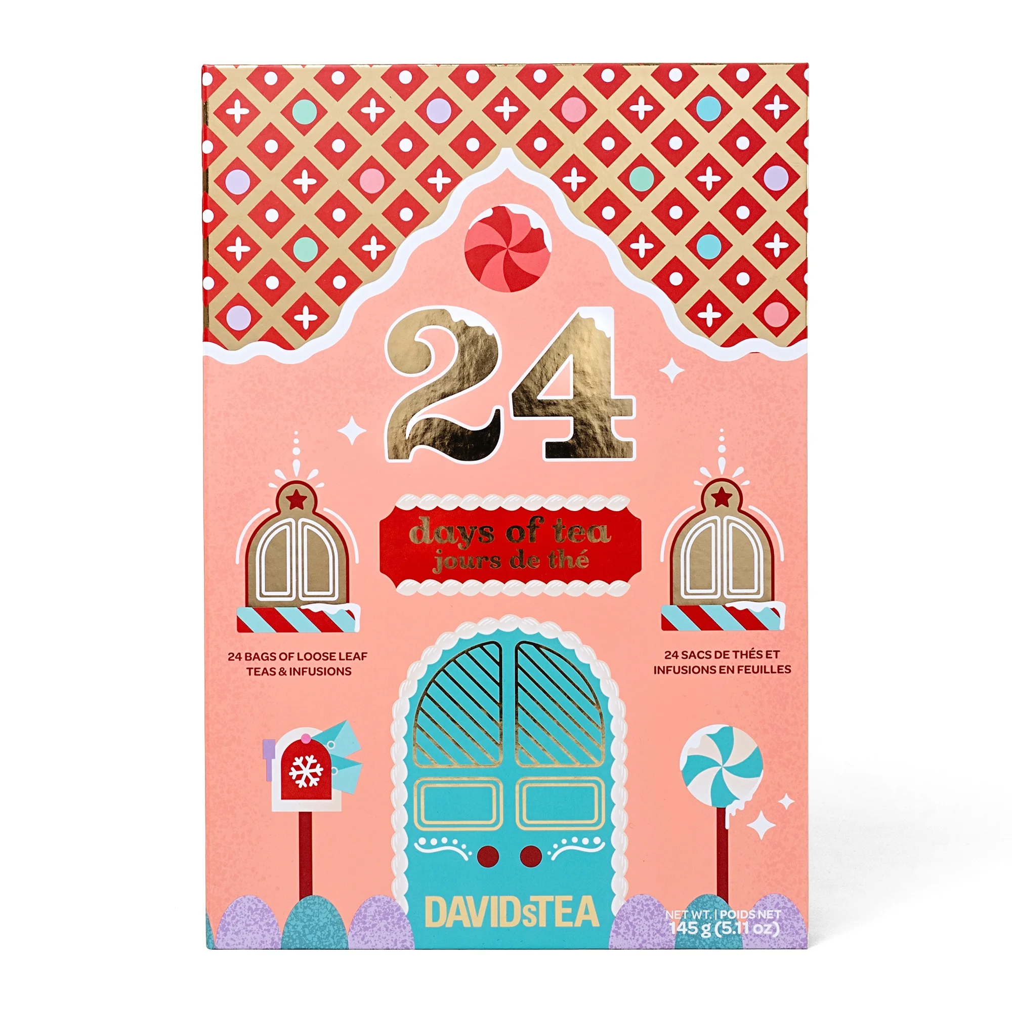 DAVIDsTEA 24 Days of Tea Advent Calendar 2026