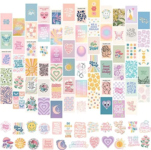 Danish Pastel Wall Collage Kit (70pc)
