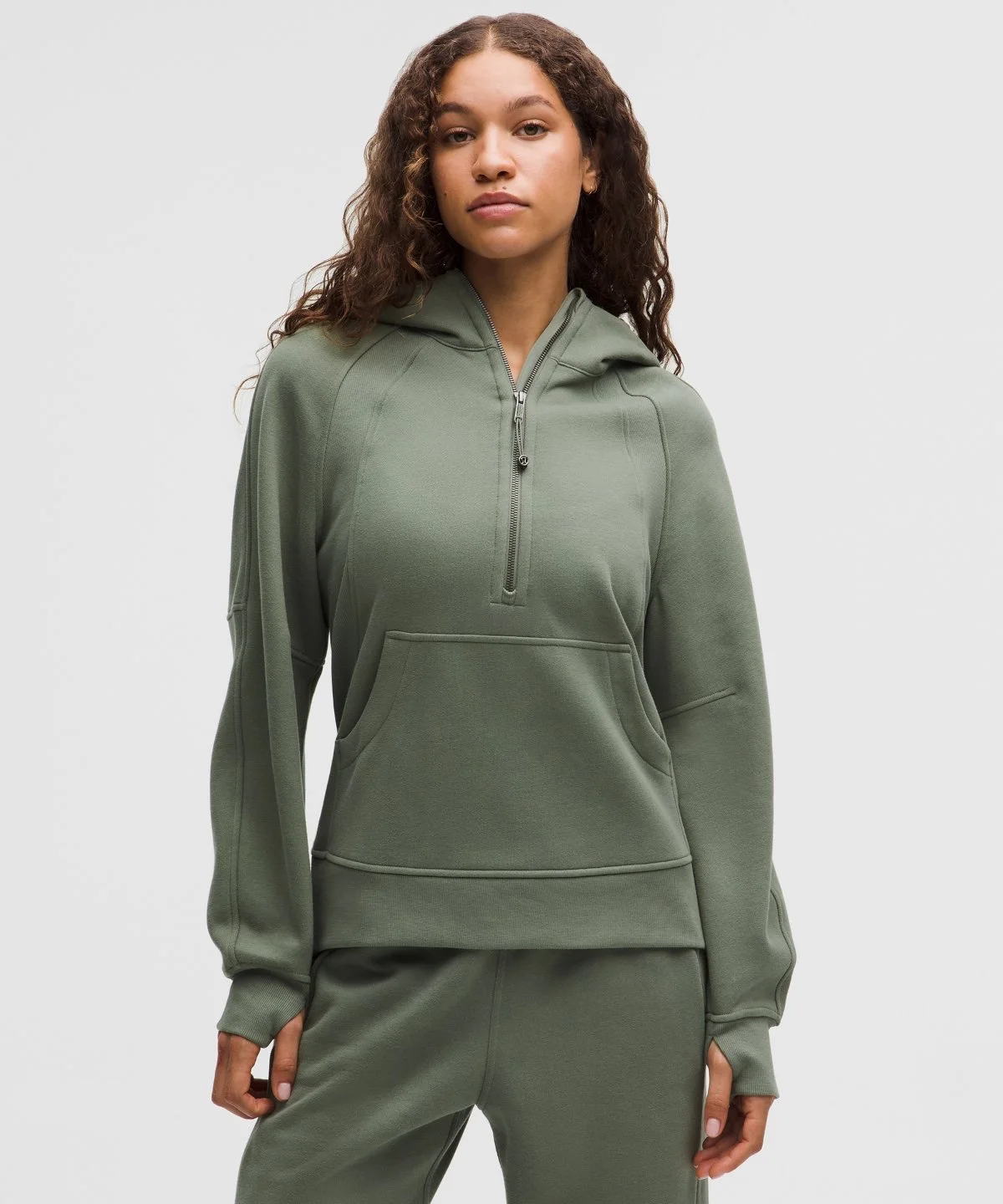 lululemon Scuba Oversized Half-Zip Hoodie — Long