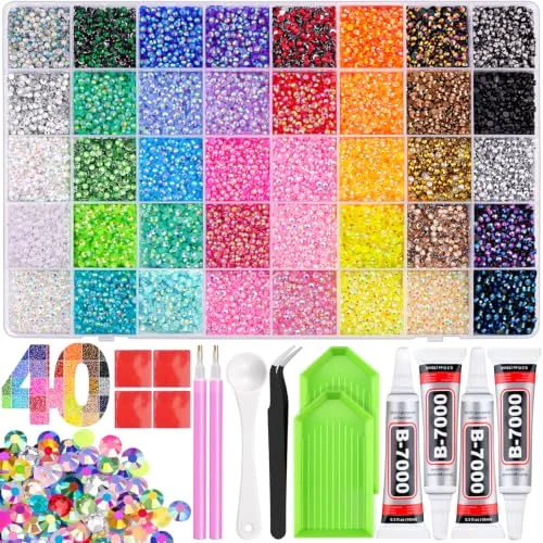 Bedazzling Kit (50,000 Jelly Rhinestones)