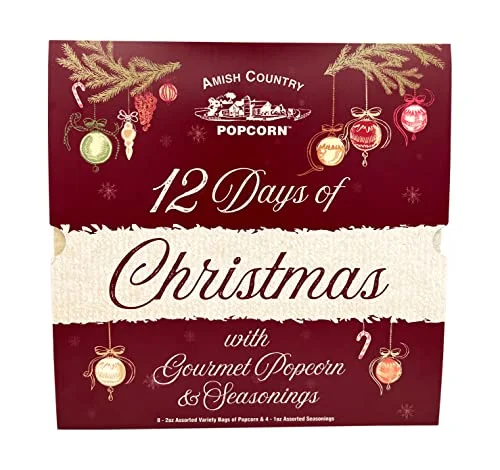 Amish Country Popcorn 12 Days Advent Calendar