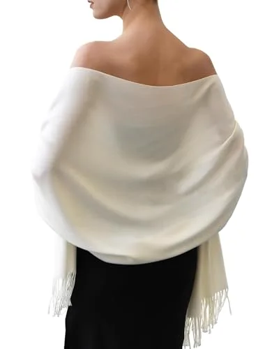 Cashmere-Feel Shawl Wrap