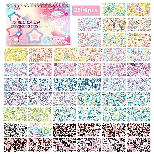 Photocard Deco Sticker Book (2500 pcs)
