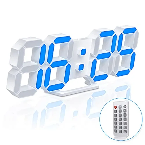 3D LED Neon Wall Clock