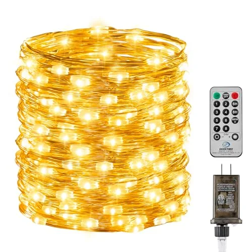 Fairy String Lights with Remote (66 ft)