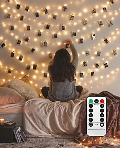 LECLSTAR Photo Clip String Lights (50 LED)