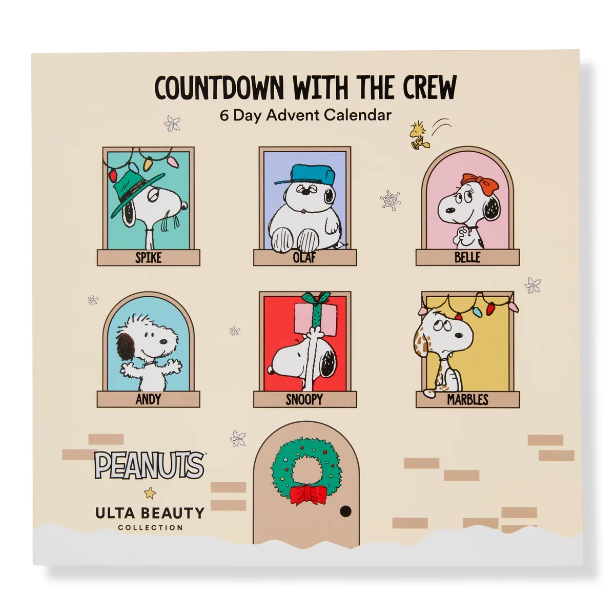 Peanuts x Ulta Beauty Collection Countdown Advent Calendar