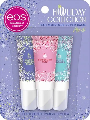 eos Holiday Mini Super Balm Set (3 Flavors)