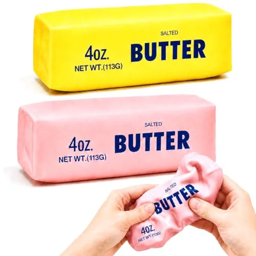 Crunchy Butter Squishy Toys (2 pack)