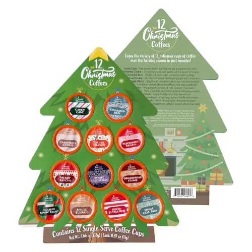 12 Days of Coffee K-Cup Tree Advent Calendar