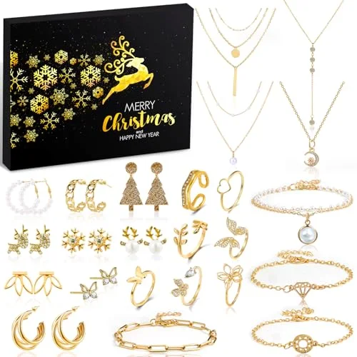 24-Day Jewelry Advent Calendar for Women