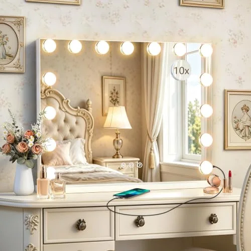 Ratsamee Hollywood Vanity Mirror with Lights