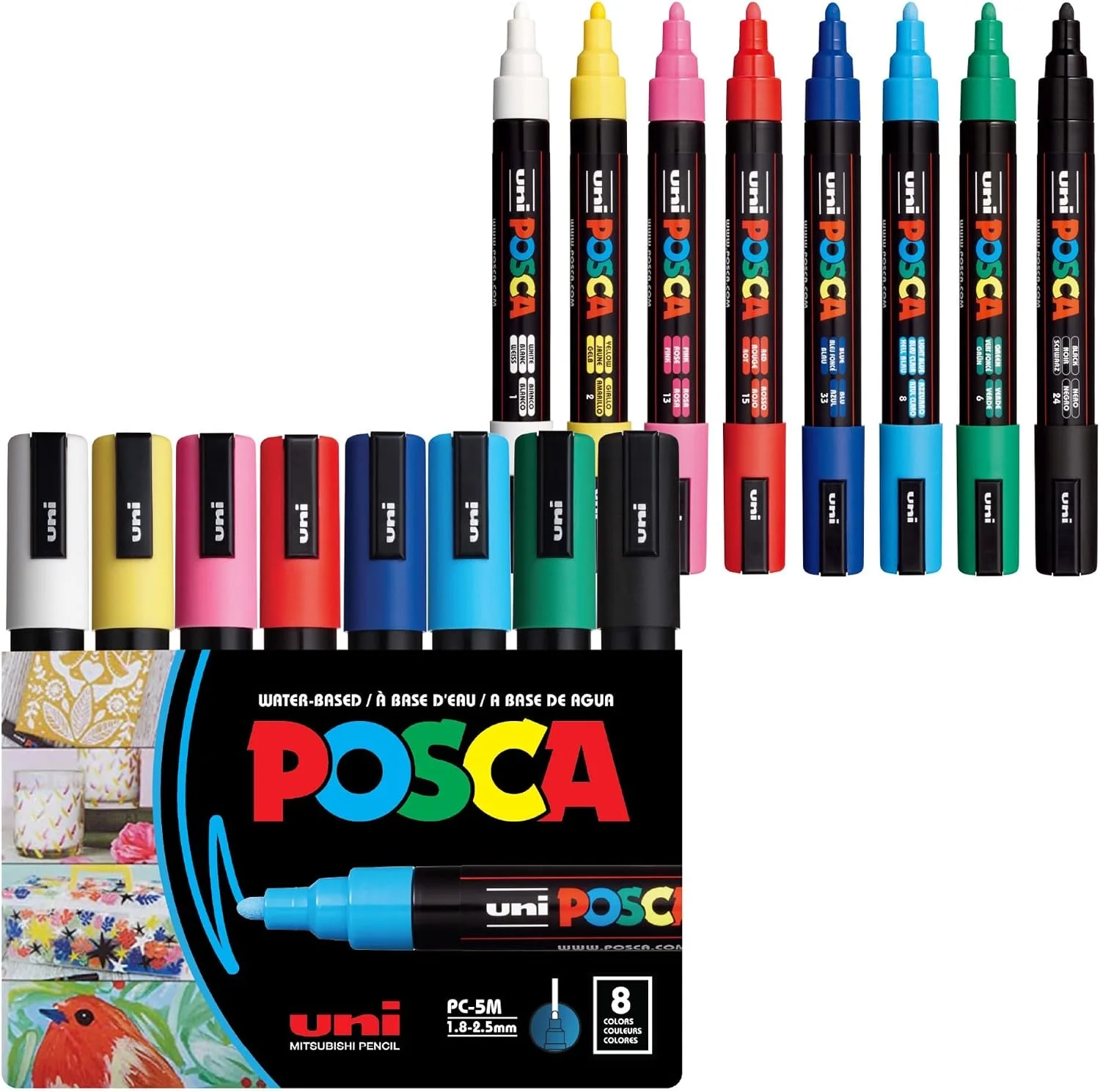 POSCA Paint Markers Set