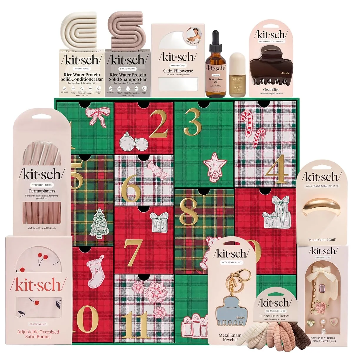 Kitsch Holiday 12-Day Self Care Advent Calendar 2026