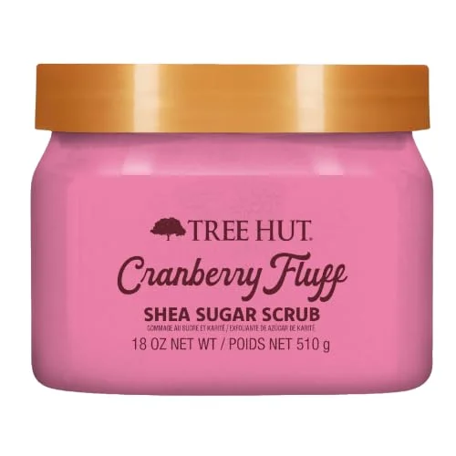 Tree Hut Cranberry Fluff Body Scrub (Holiday)