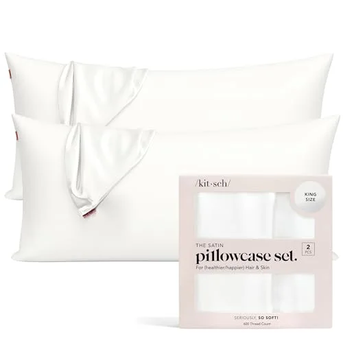 Kitsch Satin Pillowcase (2-Pack)
