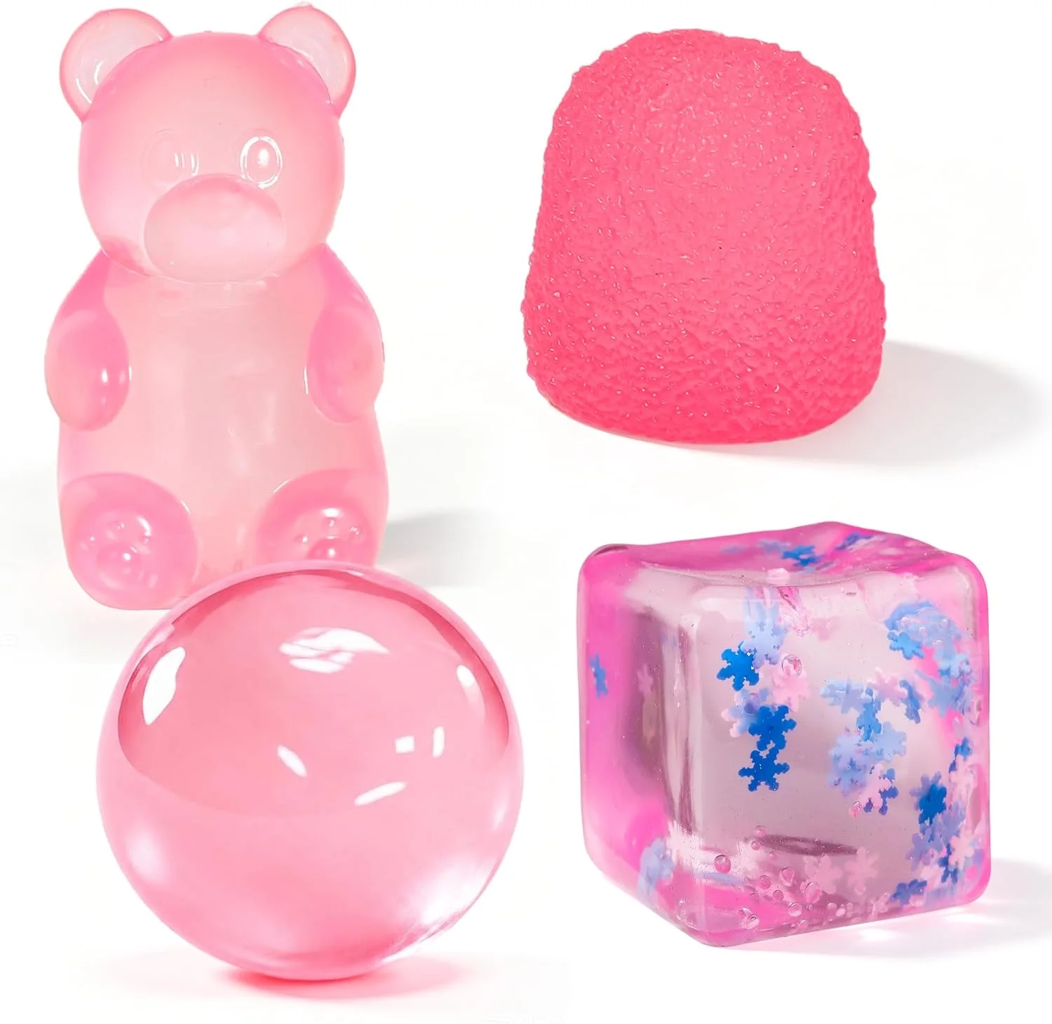 Pink Taba Squishy Fidget Toys (4 pcs)