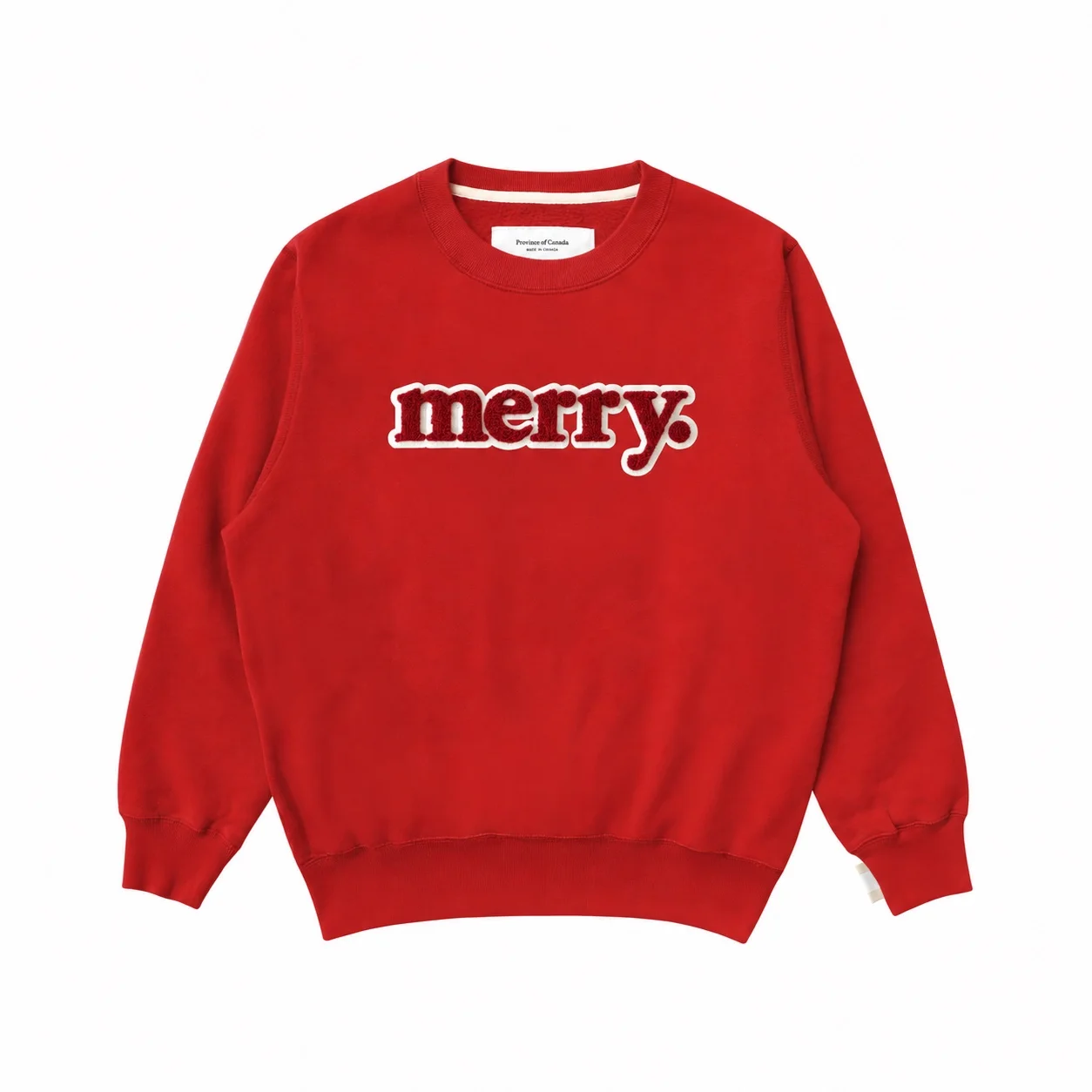 Province of Canada Kids Merry Sweatshirt (Red)