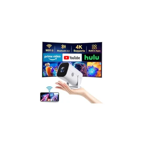 Mini WiFi Projector for Bedroom
