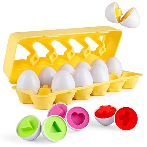 Matching Eggs Color & Shape Set