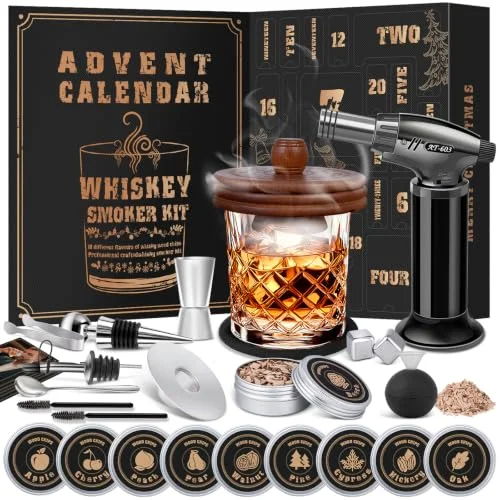 Whiskey Smoker Advent Calendar for Men 2026