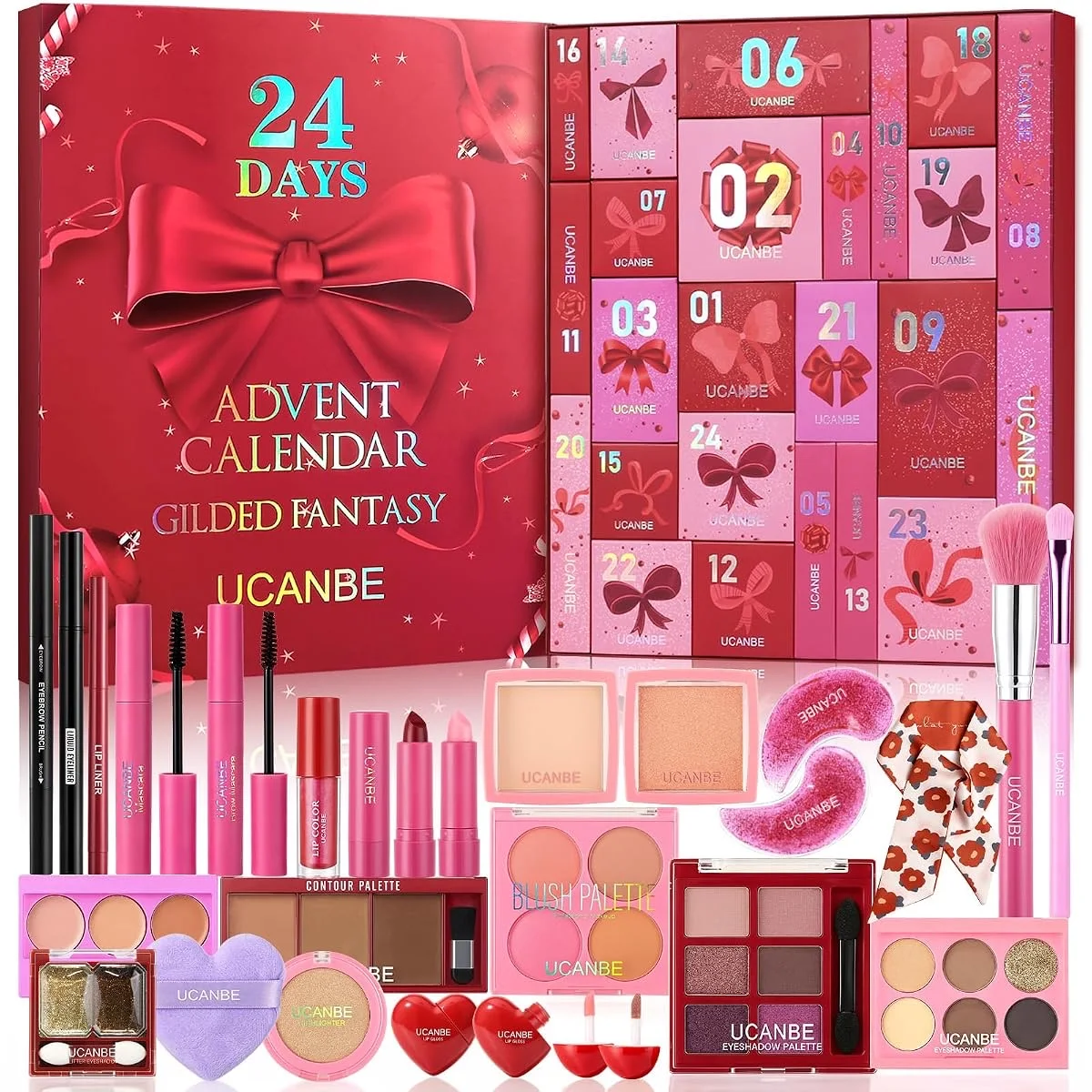 UCANBE 24-Day Makeup Advent Calendar 2026